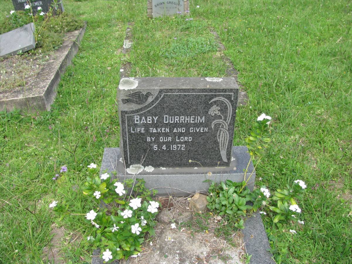 DURRHEIM Baby -1972