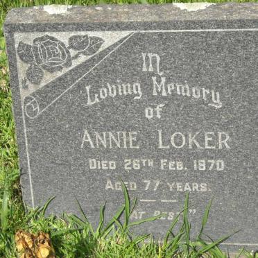LOKER Annie -1970