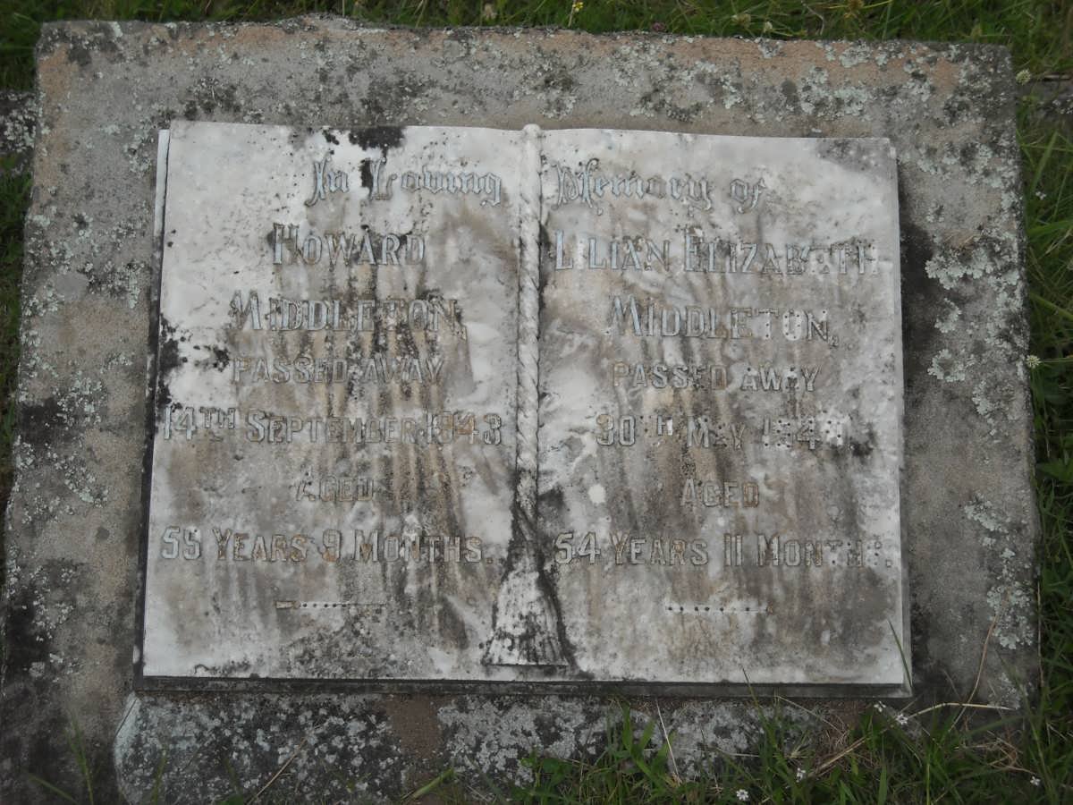 MIDDLETON Howard -1943 &amp; Lilian Elizabeth -194?