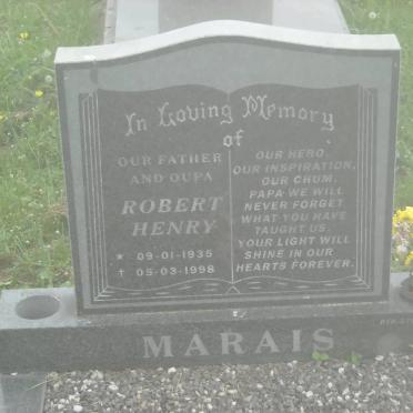 MARAIS Robert Henry 1935-1998