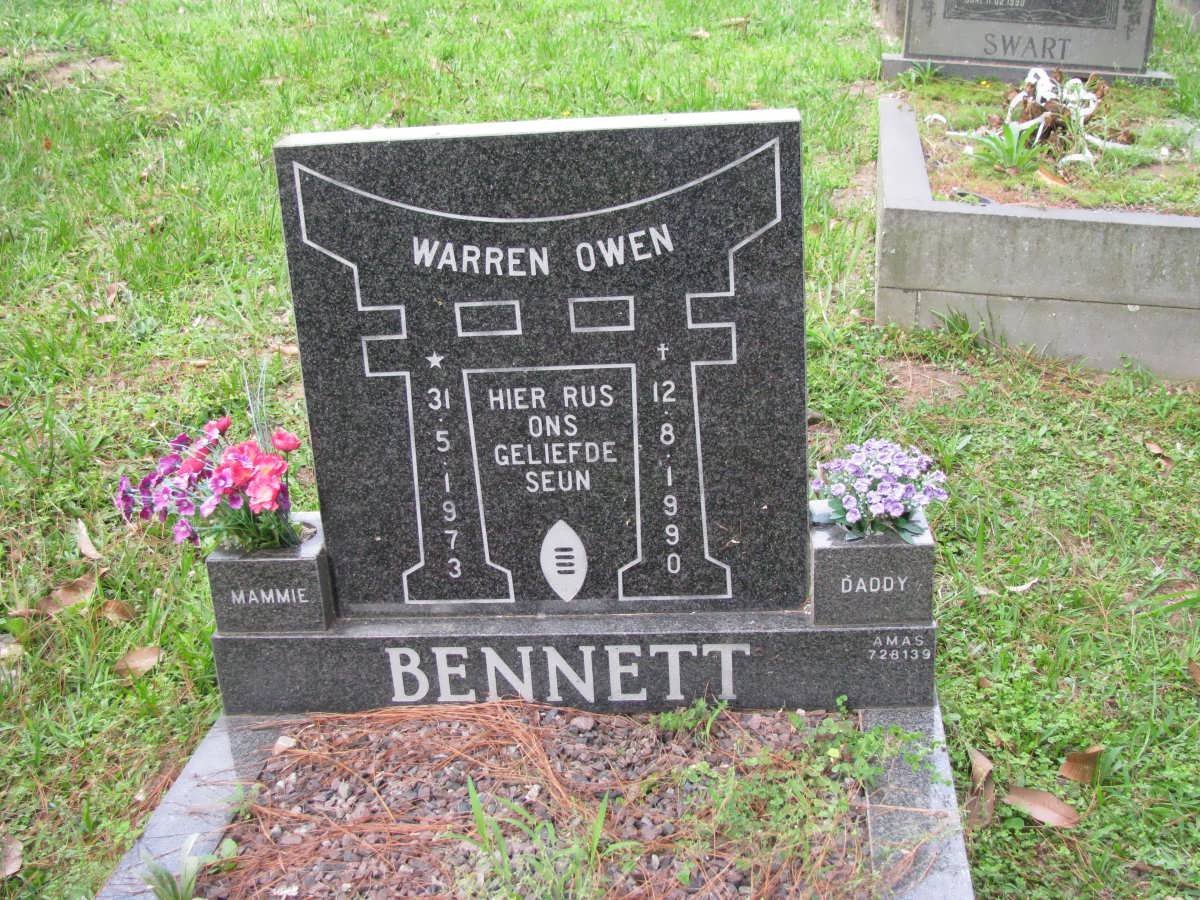 OWEN Warren 1973-1990