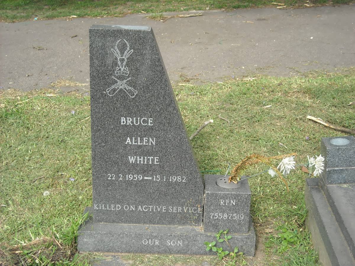 WHITE Bruce Allen 1959-1982