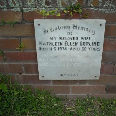 DORLING William Edward -1981 &amp; Kathleen Ellen -1974