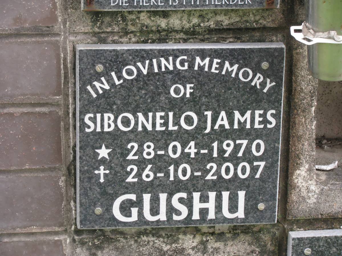 GUSHI Sibonelo James 1970-2007