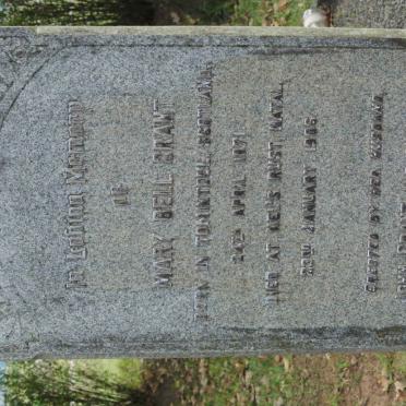 GRANT John 1871-1940 &amp; Mary Bell 1871-1906