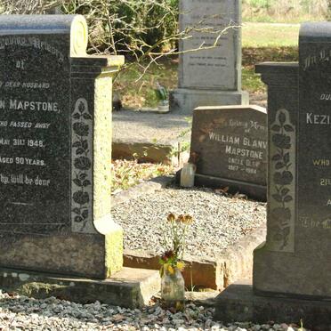 MAPSTONE John -1948 &amp; Kezia -1957