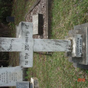 MCLEOD Frederick 1852-1939