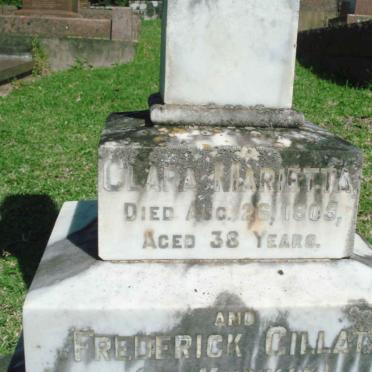 GILLATT Frederick -1909 &amp; Clara Marietta -1905