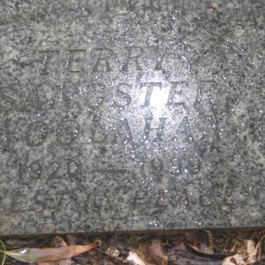 SANGSTER Terry nee WOOLAHAN 1920-1999