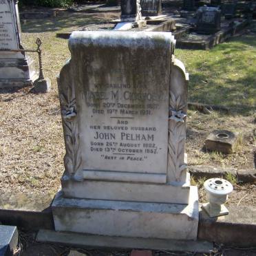 CHISHOLM John Pelham 1882-1957 &amp; Mabel M 1887-1931