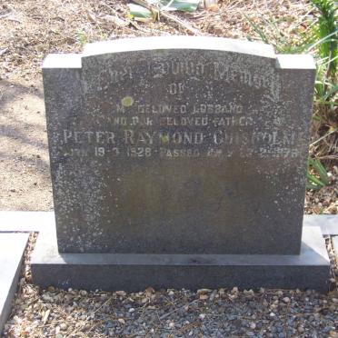 CHISHOLM Peter Raymond 1928-1976