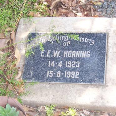 HORNING E.E.W. 1923-1992
