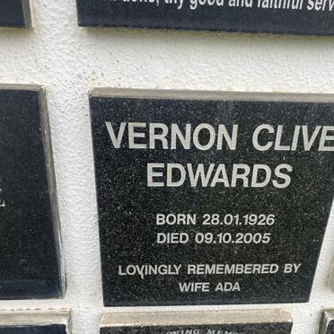 EDWARDS Vernon Clive 1926-2005