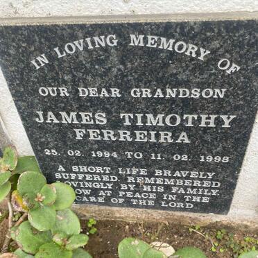 FERREIRA James Timothy 1994-1998