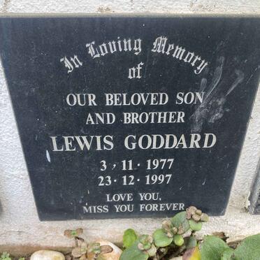 GODDARD Lewis 1977-1997