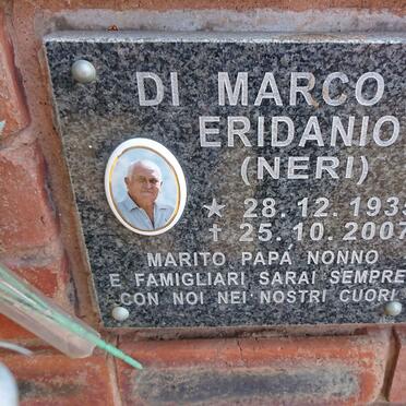 ERIDANIO Marco 1935-2007