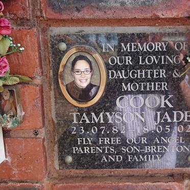 COOK Tamyson Jade 1982-2002
