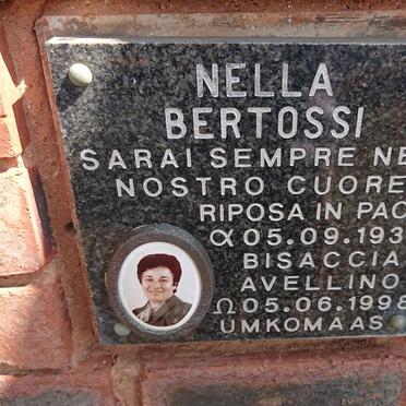BERTOSSI Nella 1934-1998