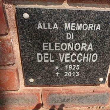 VECCHIO Eleonora, del 1925-2013