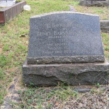 WAITE Henry Barnabas -1958