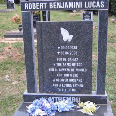 MTHEMBU Robert Benjamini Lucas 1938-2005
