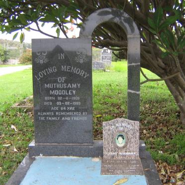 MOODLEY Muthusamy 1905-1989 :: MOODLEY Cindy ??-??