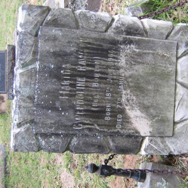 RAWSON Gwendoline nee BURTON 1900-1962