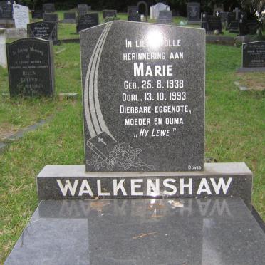 WALKENSHAW Marie 1938-1993
