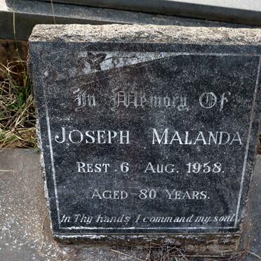MALANDA Joseph -1958