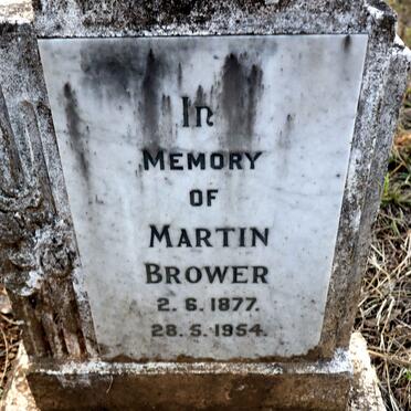 BROWER Martin 1877-1954