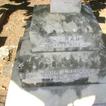 CROCKER Sarah -1893
