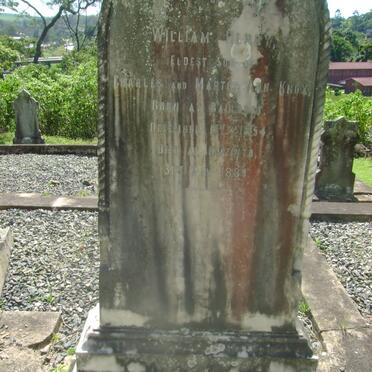 KNOX William Henry 1854-1889