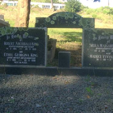 KING Robert Archibald 1885-1959 &amp; Ethel Georgina 1891-1990