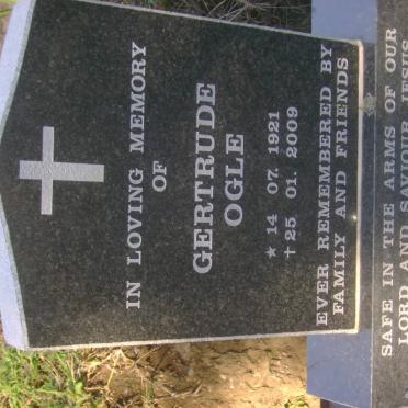 OGLE Gertrude 1921-2009