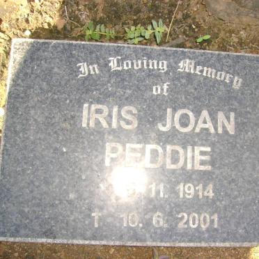 PEDDIE Iris Joan 1914-2001