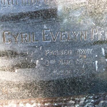 PEDDIE Cyril Evelyn -1963 &amp; Mary -1958