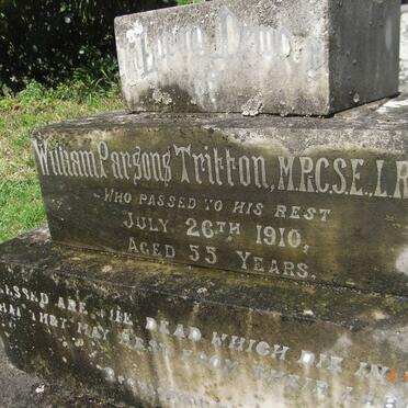 TRITTON William Parsons -1910