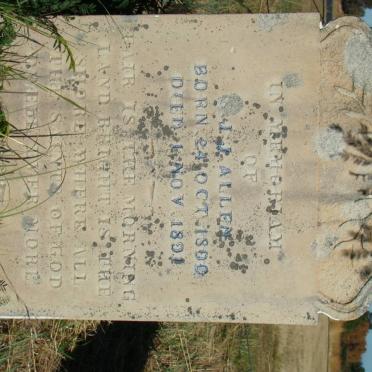 ALLEN S.J.J. 1800-1891