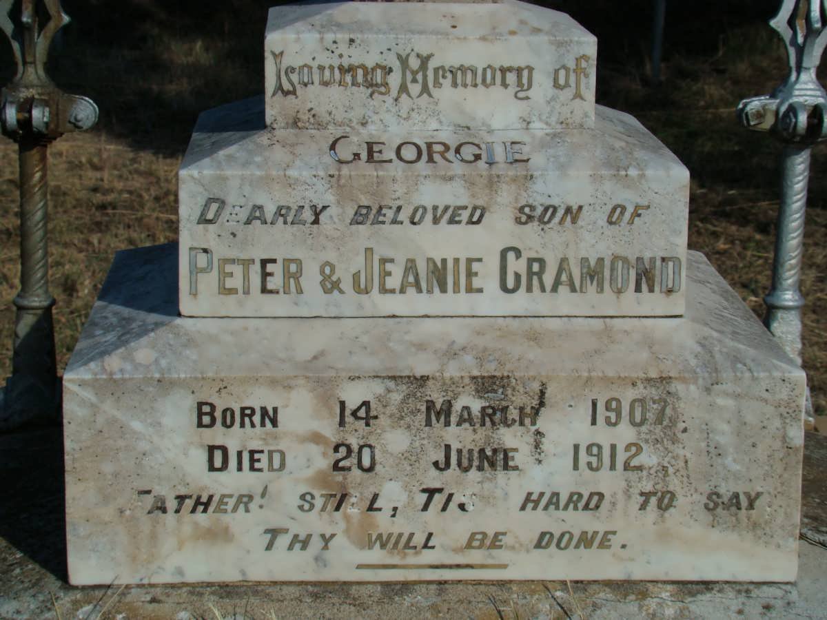 CRAMOND Georgie 1907-1912