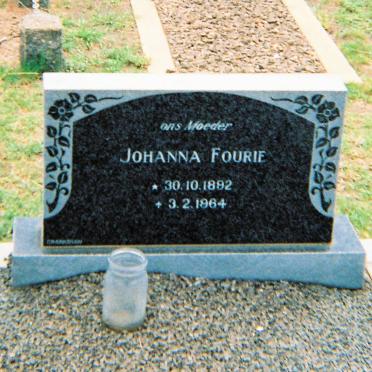 FOURIE Johanna 1892-1964