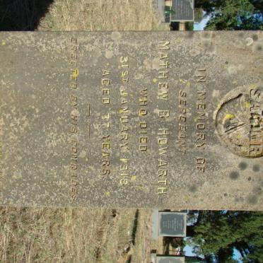 HOWARTH Mathew B. -1918