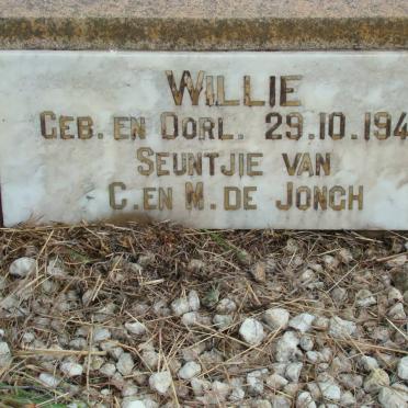 JONGH Willie, de 1948-1948