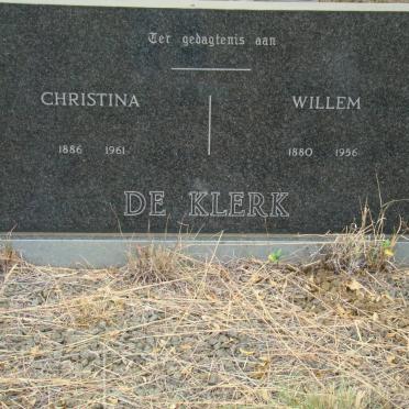 KLERK Willem, de 1880-1956 &amp; Christina 1886-1961