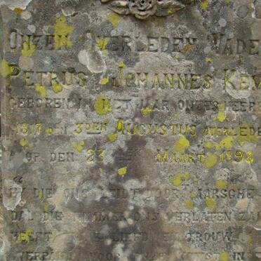 KEMP Petrus Johannes 1817-1898