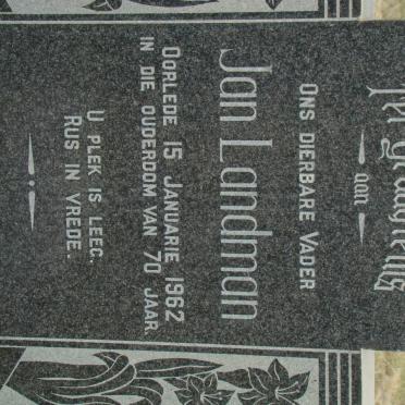 LANDMAN Jan -1962