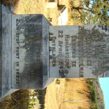 MOOLMAN Johannes Zacharias 1843-1909