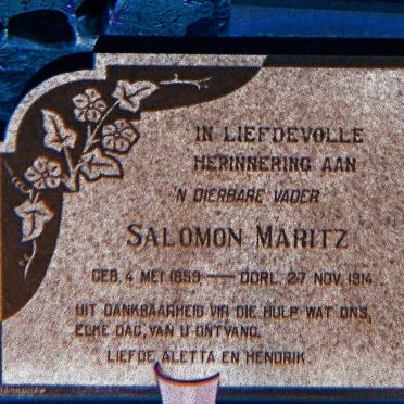 MARITZ Salomon 1859-1914
