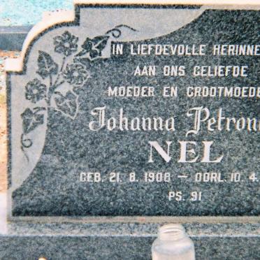 NEL Johanna Petronella 1908-1986