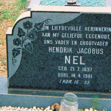 NEL Hendrik Jacobus 1897-1981