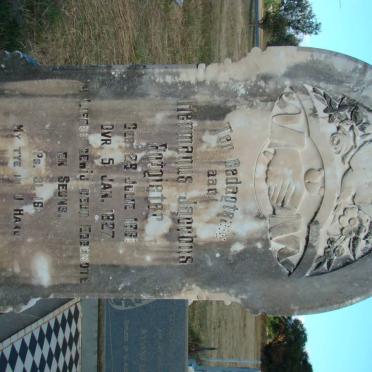 POTGIETER Hermanus Jacobus 1861-1927 &amp; Margarietha Johanna ODENDAAL 1865-1926 